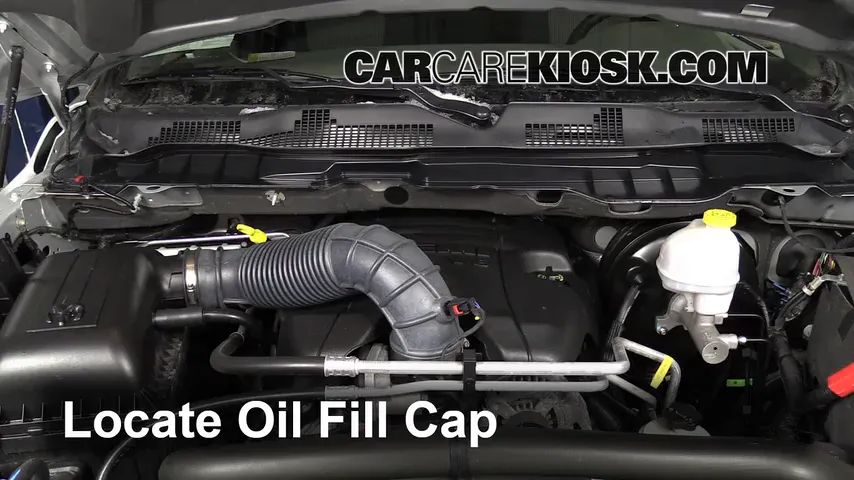 2012 Ram 1500 SLT 5.7L V8 Crew Cab Pickup Oil